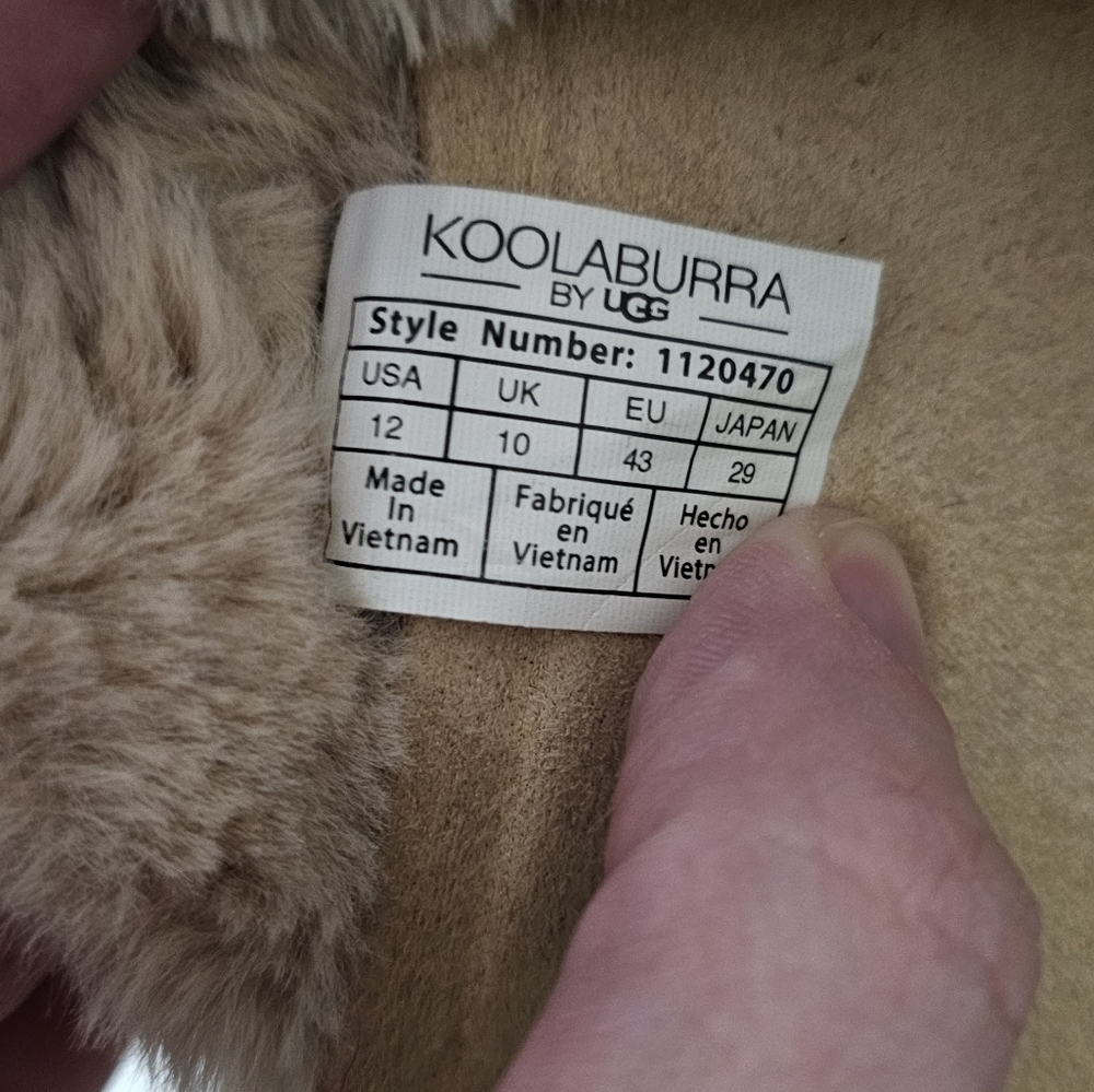 Koolaburra By UGG Roubie Fuzz Slide Sandal/Slipper - Picture 7 of 9